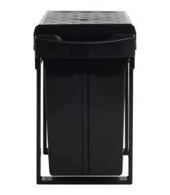 Inbouwprullenbak uittrekbaar soft-close 36 L