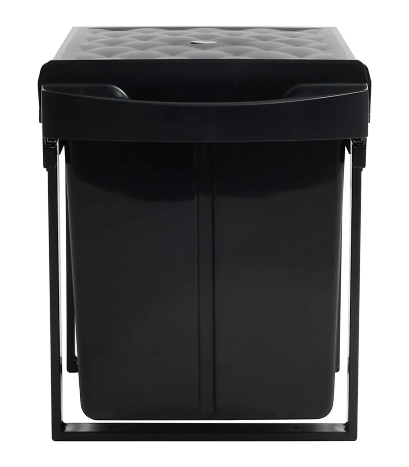 Inbouwprullenbak uittrekbaar soft-close 48 L