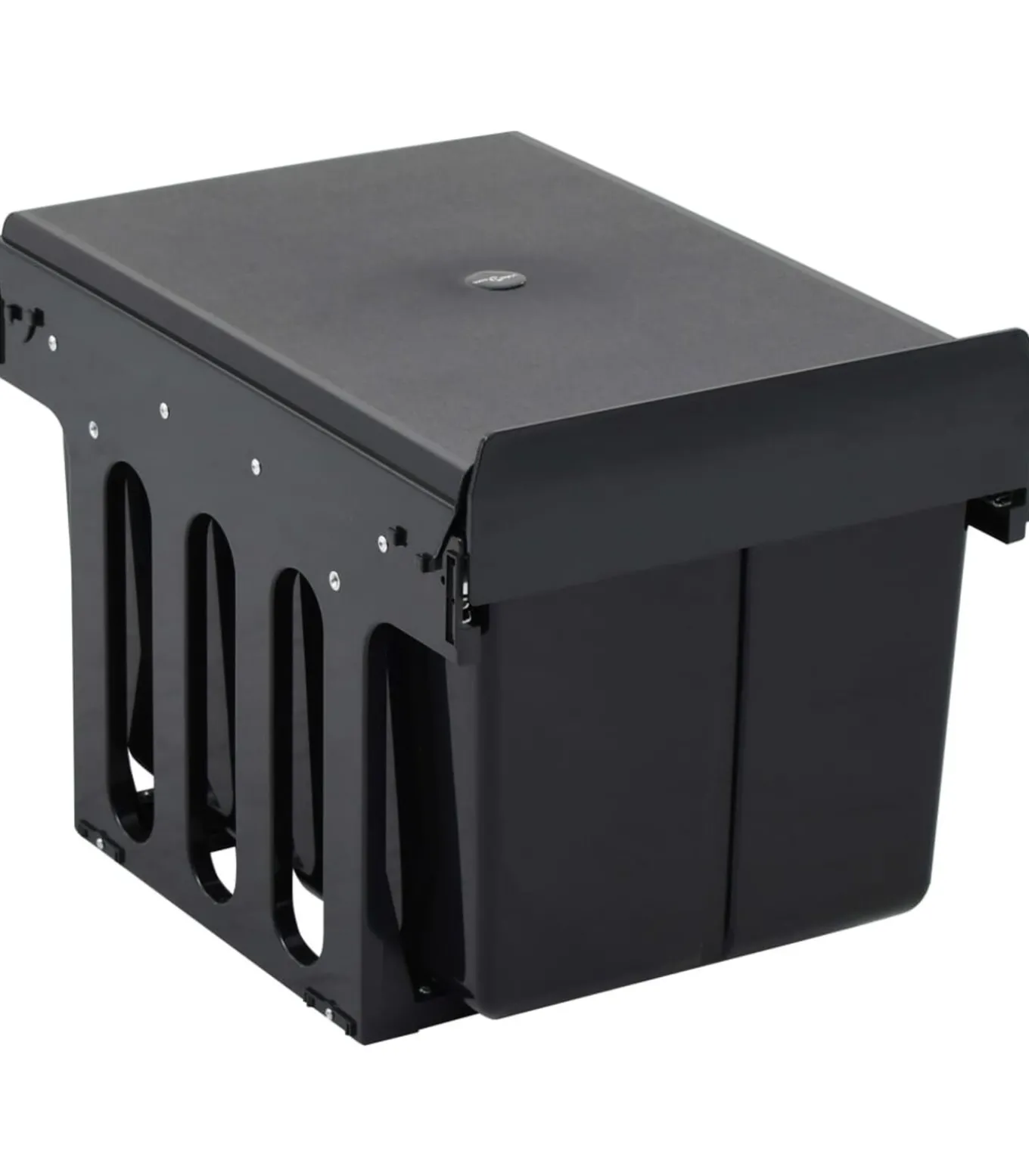 Inbouwprullenbak uittrekbaar soft-close 36 L