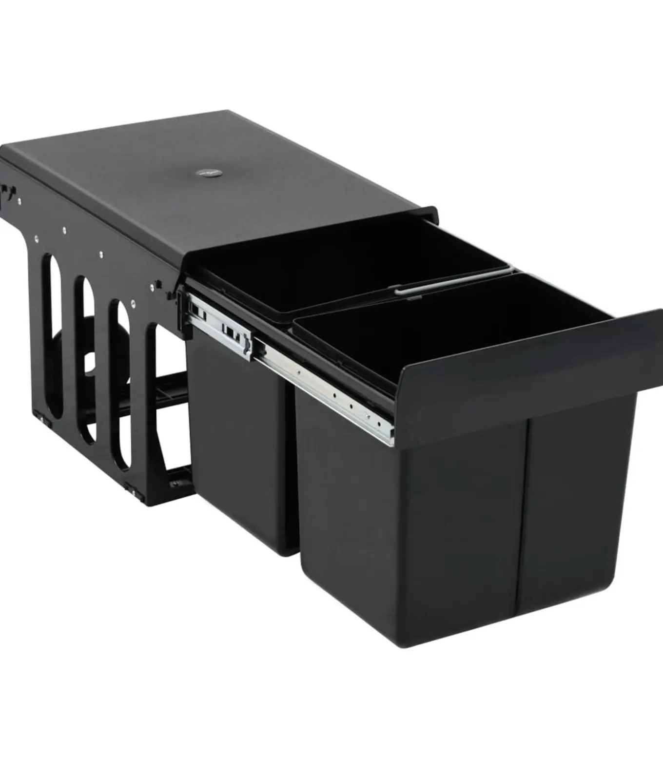 Inbouwprullenbak uittrekbaar soft-close 36 L