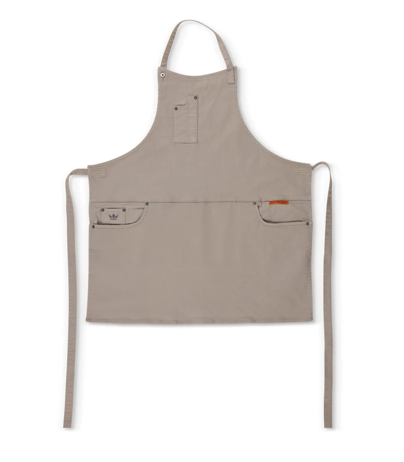 Indigo jeans - Barbecue- of keukenschort - 5 zakken - Beige