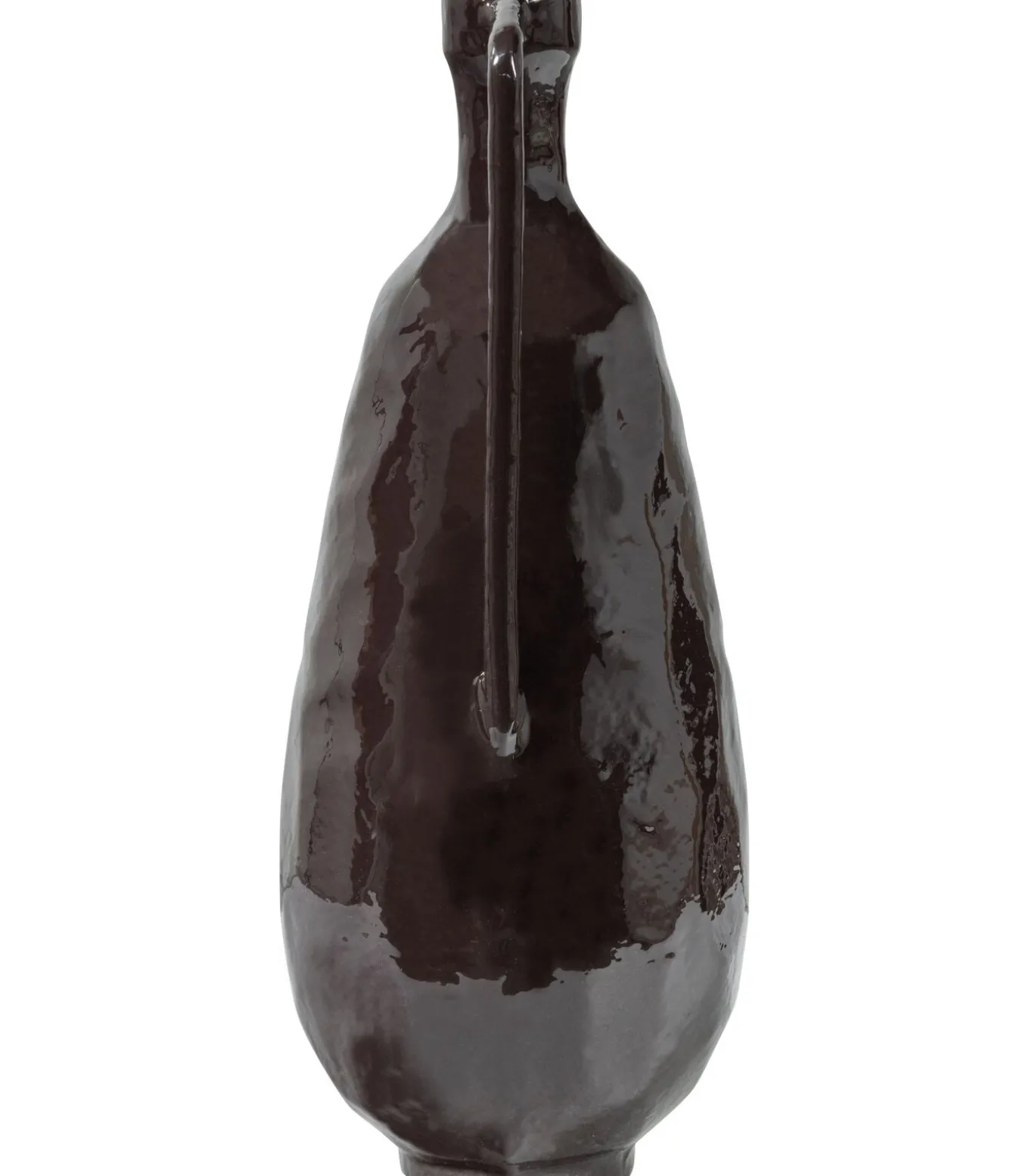 Indre Vaas - Aluminium - Bruin - 36x18x16