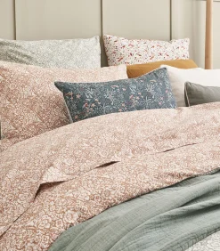 Jaipur - Effen kussensloop in katoen perkal