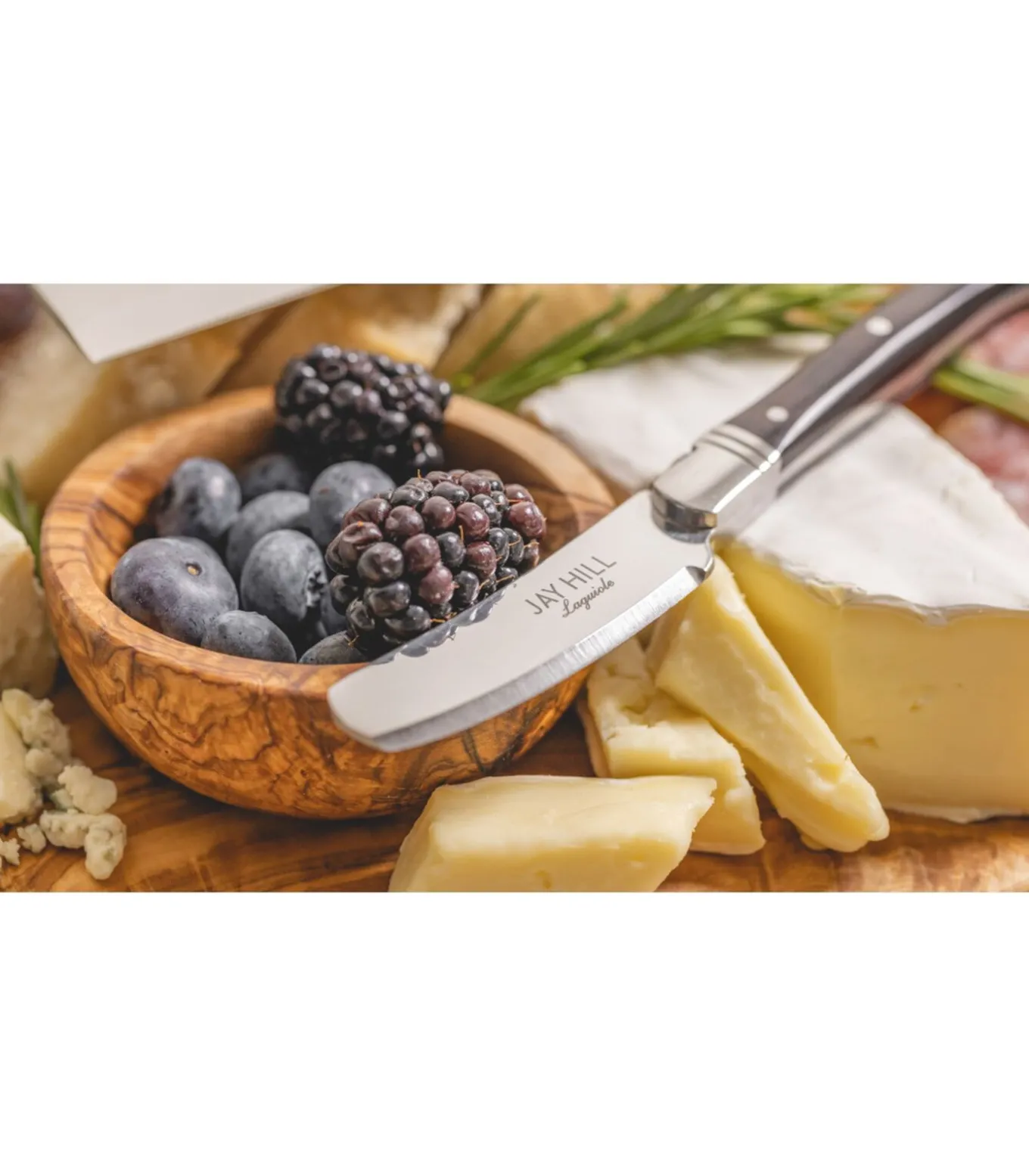 Kaasmessenset Laguiole - Zwart - 3 Stuks