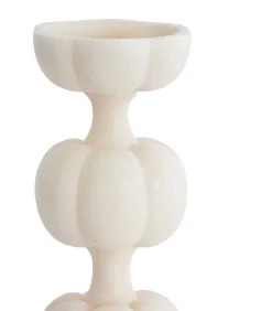 Kandelaar Astoria - Wit - Ø13x24,5cm