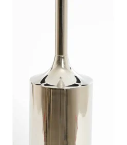 Kandelaar Velez - Glanzend Zilver - Ø13x90cm