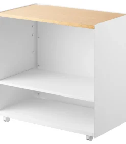 Kantoorkastje met Wielen - Tower - Wit