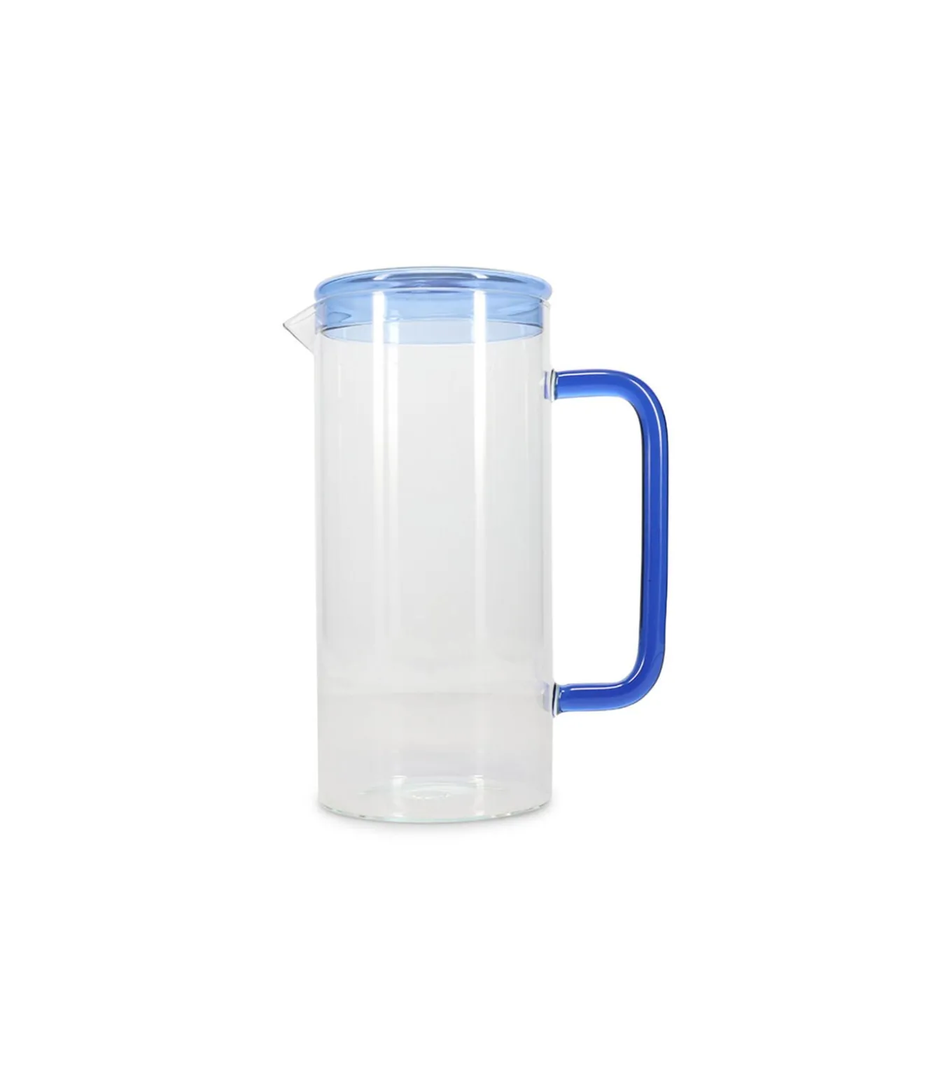 Karaf 120cl met deksel blauw Cruse