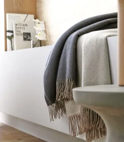 KATMANDOU anthracite - Plaid Merino