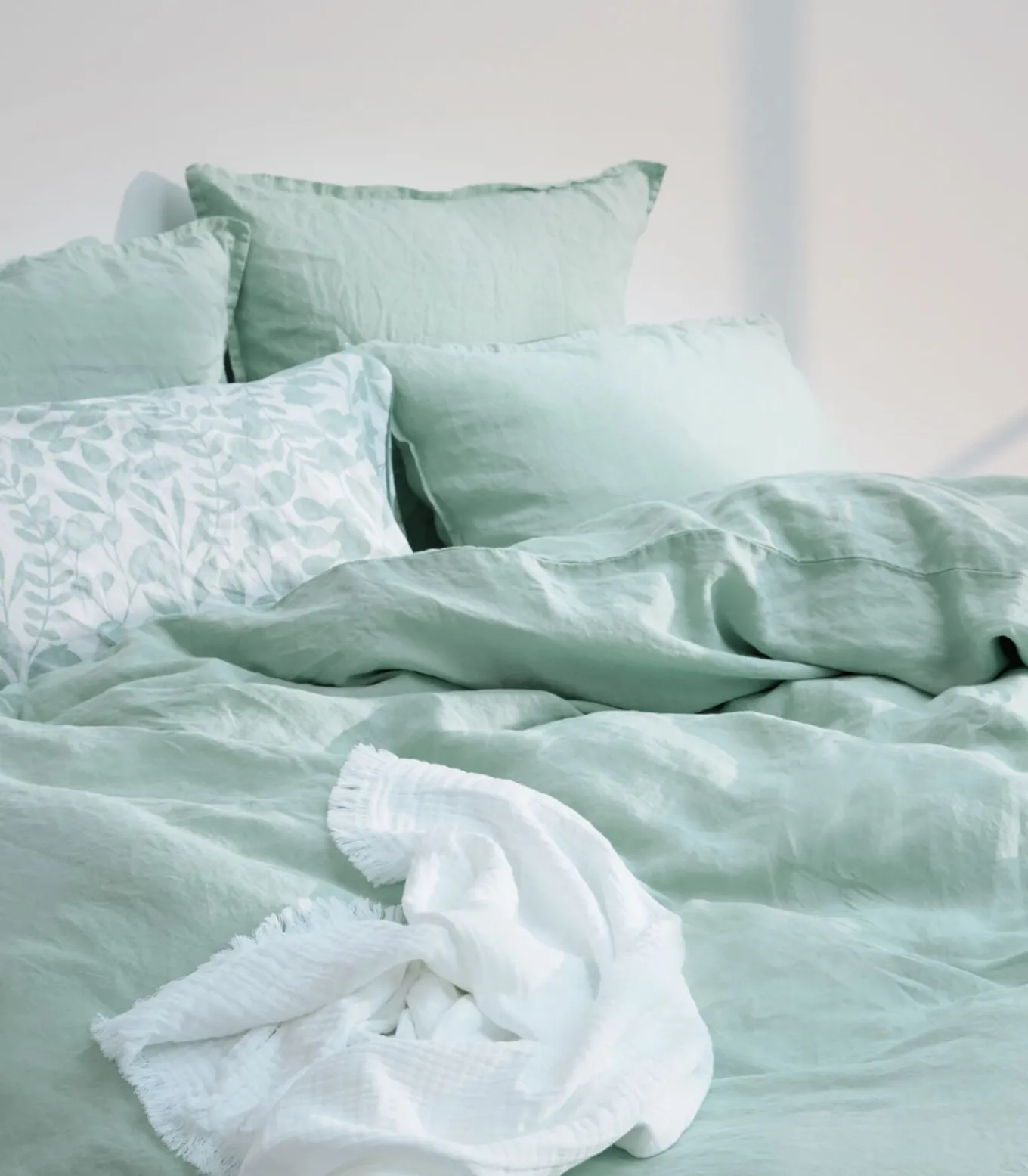 Katoenen gaasdeken, NATUURLIJK RELIËF