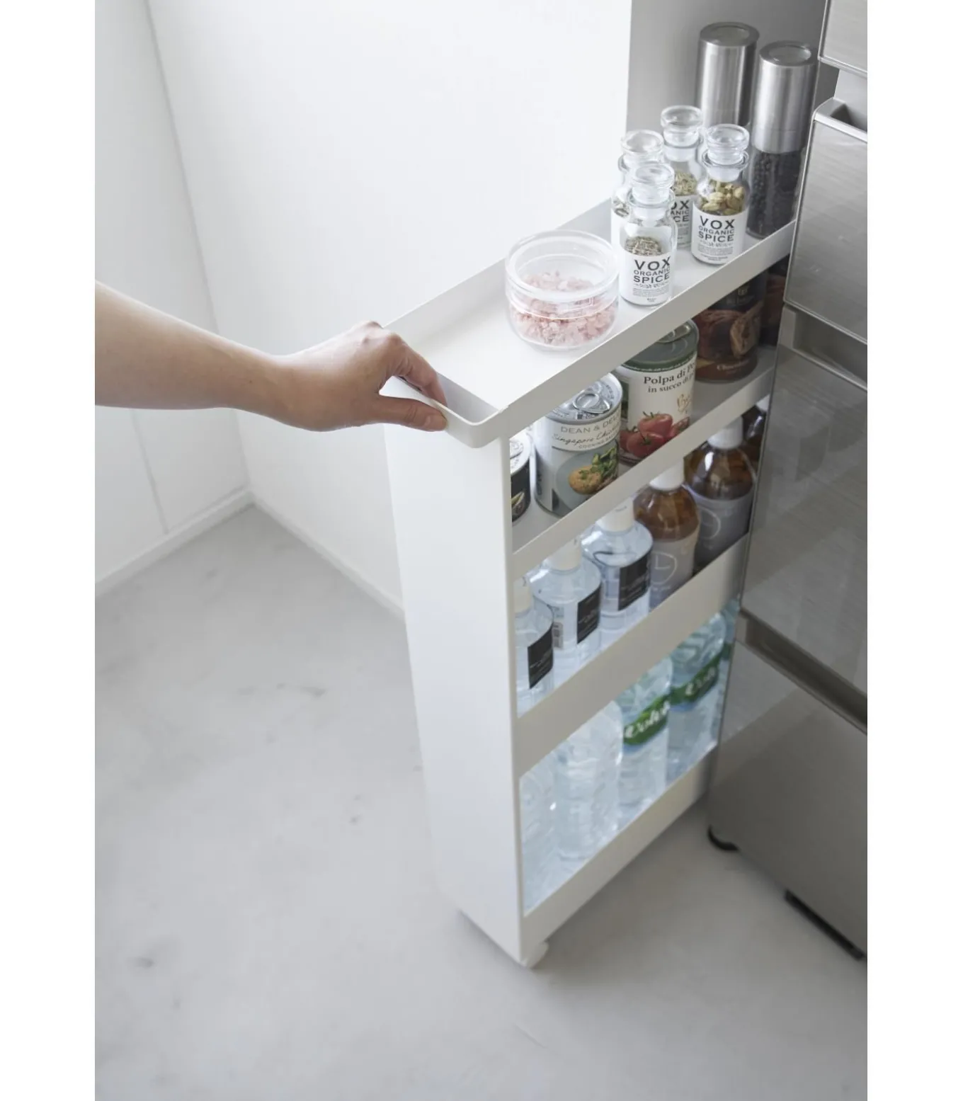 Keukentrolley 4 niveaus - Tower - Wit