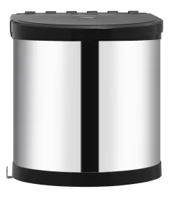 Keukenvuilnisbak inbouw 8 L roestvrij staal