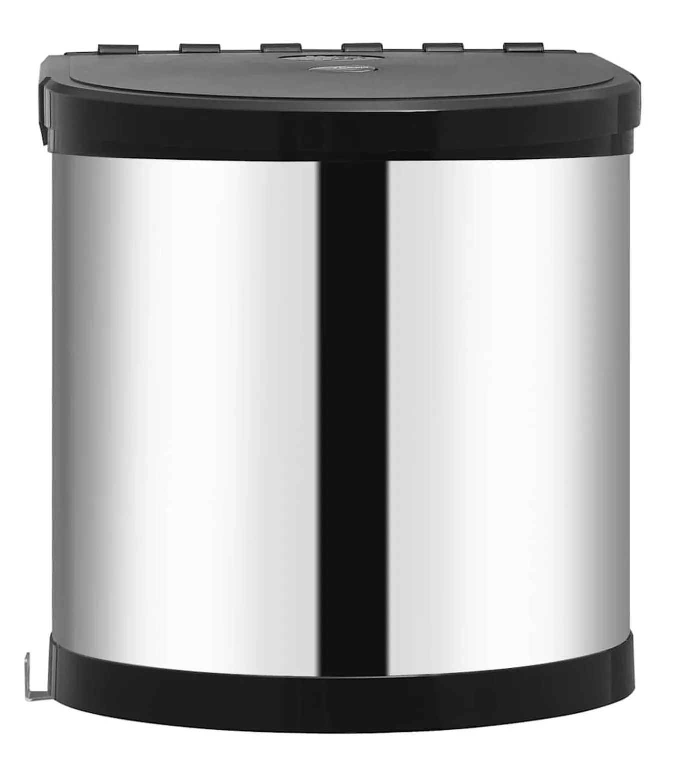 Keukenvuilnisbak inbouw 8 L roestvrij staal