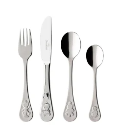 Kinderbestek 4-dlg Teddy