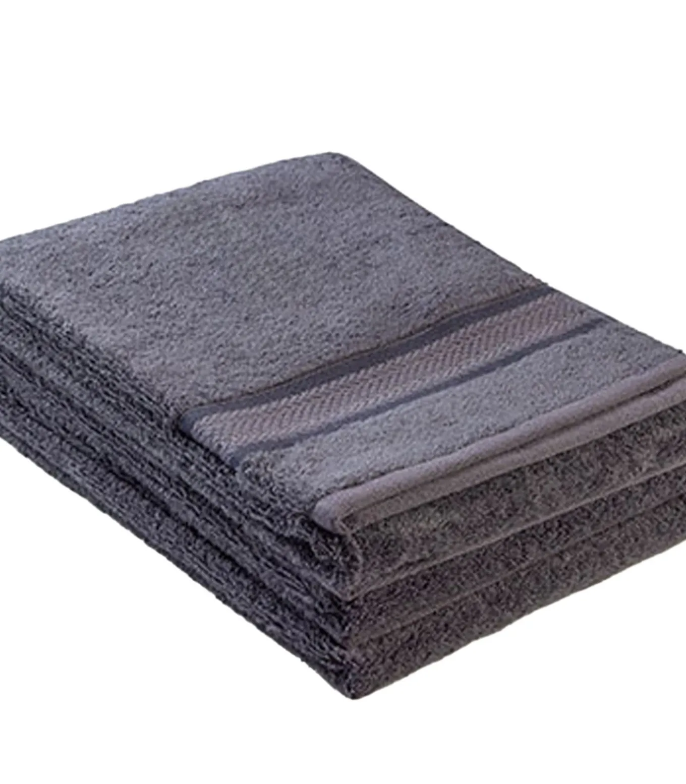 Klassiek - Handdoek - Donkergrijs