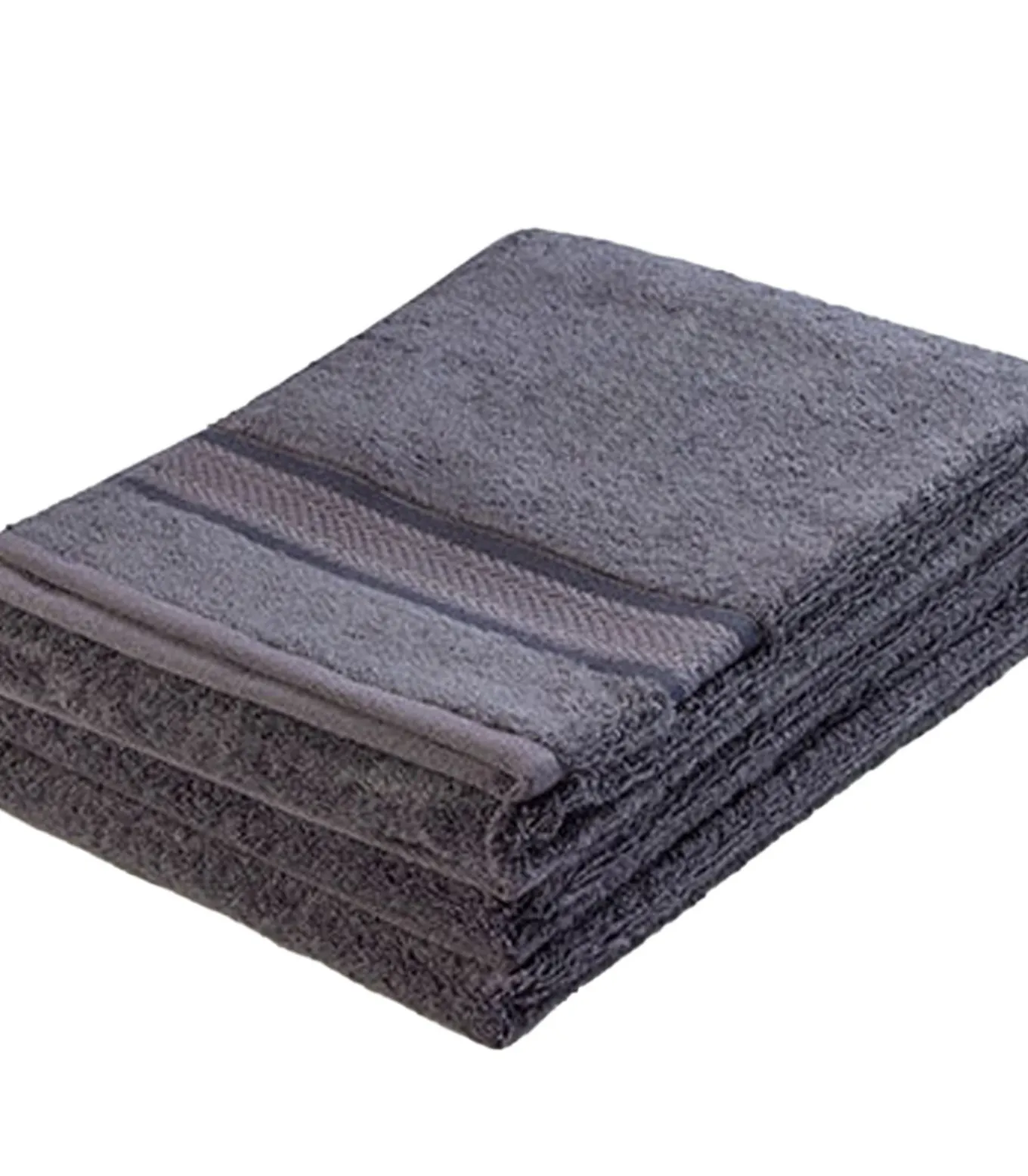 Klassiek - Handdoek - Donkergrijs