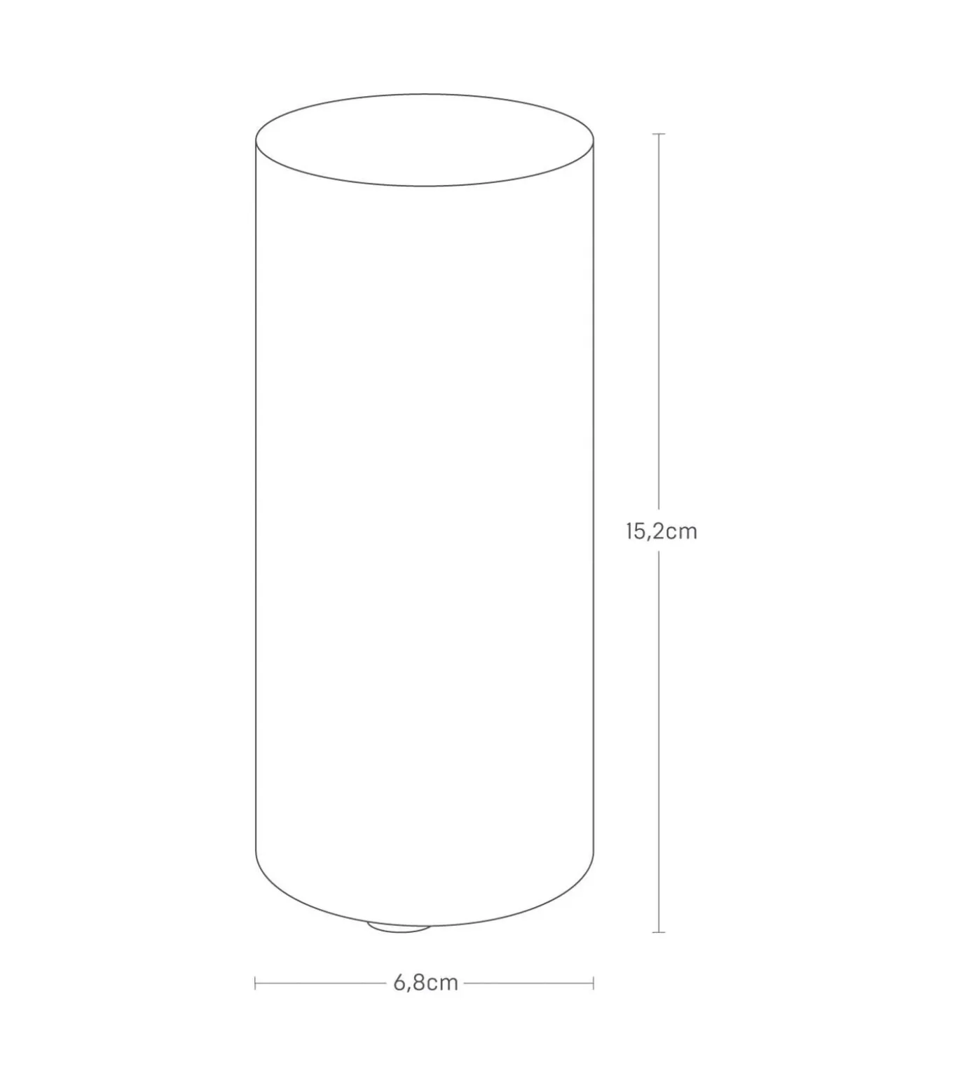 Kledingroller Houder - Tower - Wit