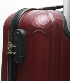 Kleine koffer Unisex Luisa Bordeaux