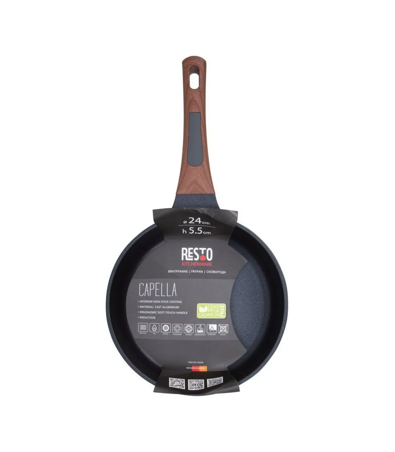 Koekenpan Capella - ø 24 cm - standaard anti-aanbaklaag