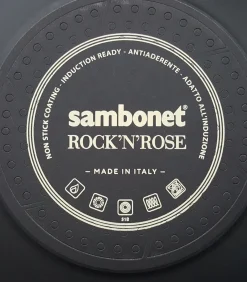 Koekenpan Rock 'n' Rose - Creme - ø 28 cm - standaard anti-aanbaklaag