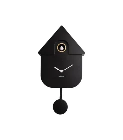 Koekoeksklok Modern Cuckoo ABS - Zwart - 41x8,5x21,5cm