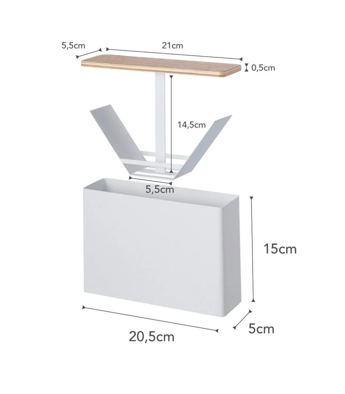 Koffiefilterhouder - Tosca - Wit