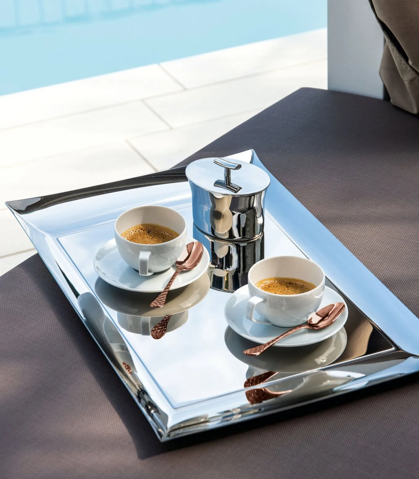 Koffielepel Taormina Koper 6 Stuks