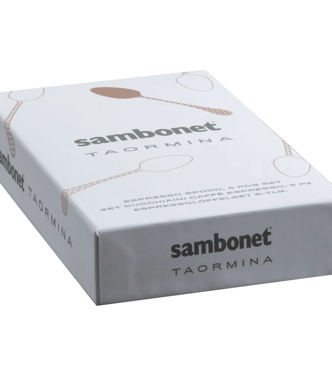 Koffielepel Taormina Koper 6 Stuks