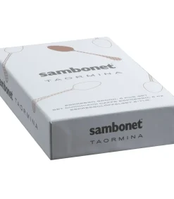 Koffielepel Taormina Zwart 6 Stuks