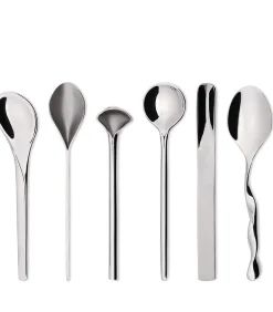 Koffielepels Il Caffe - MSPOONSET - 8 Stuks - door David Chipperfield