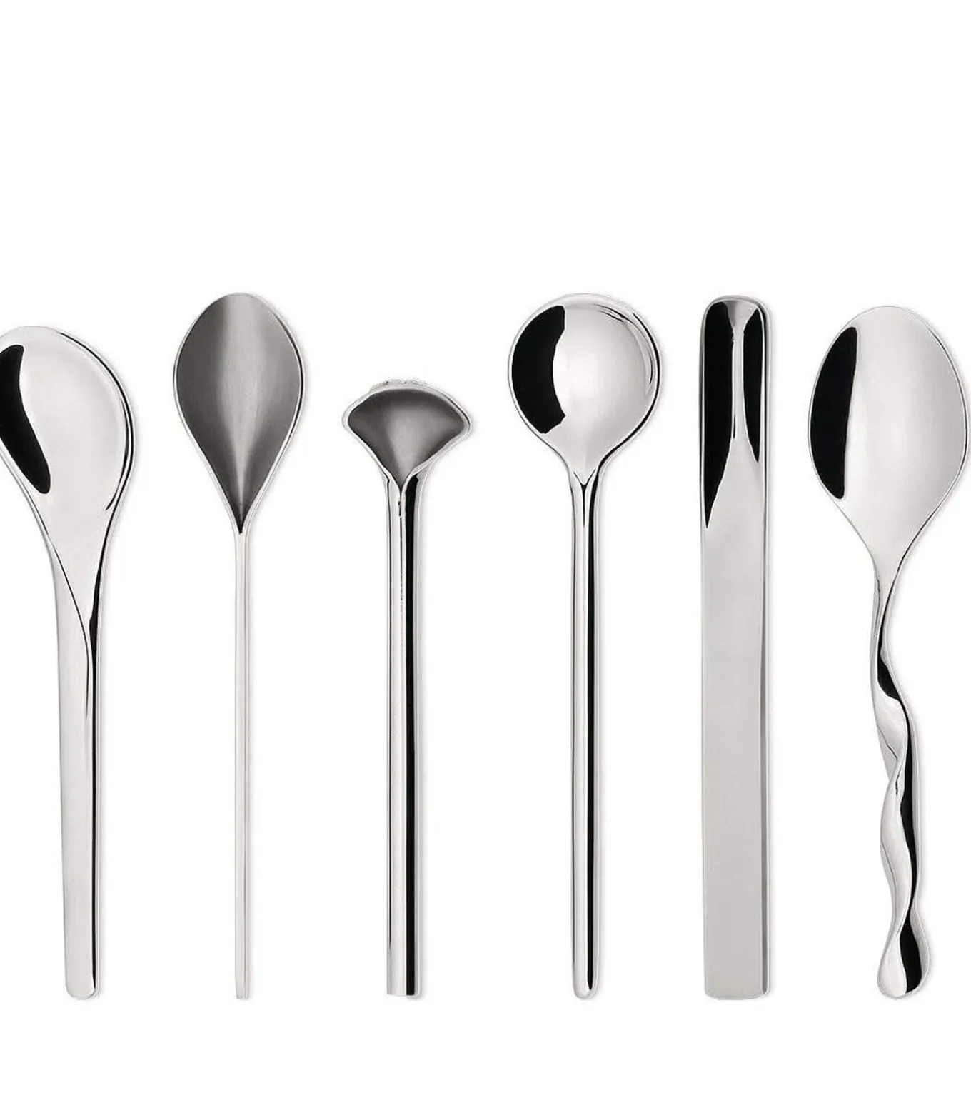 Koffielepels Il Caffe - MSPOONSET - 8 Stuks - door David Chipperfield