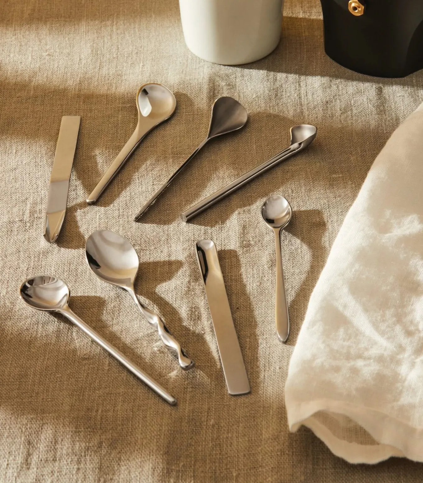 Koffielepels Il Caffe - MSPOONSET - 8 Stuks - door David Chipperfield