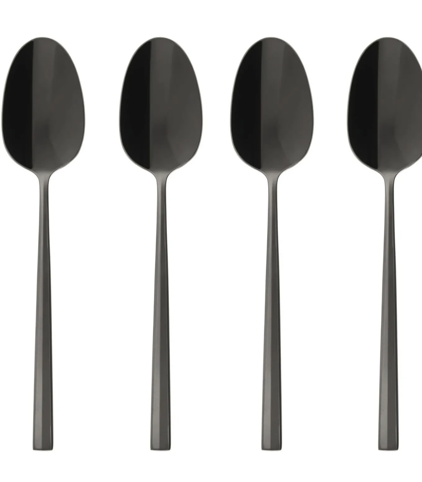 Koffielepels Rock Zwart 6 Stuks