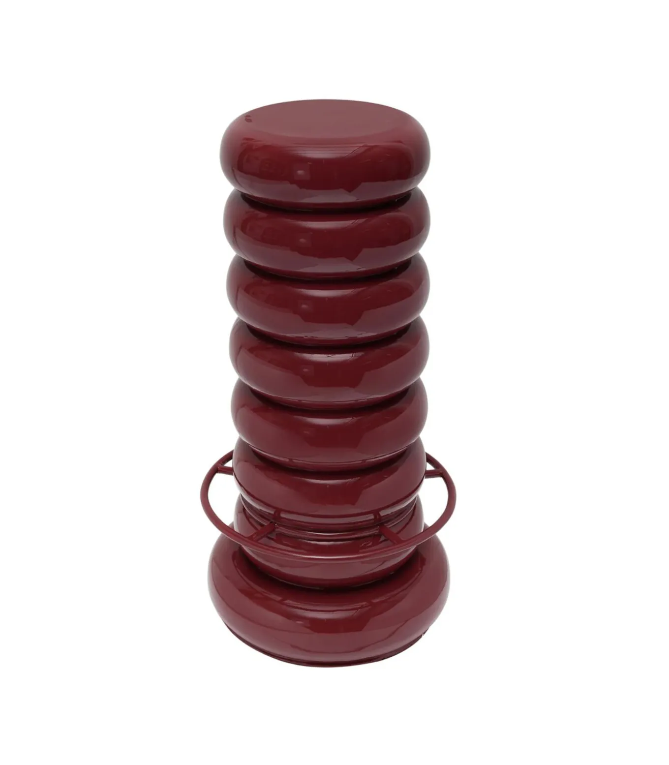 Kruk Jill - Rood - 40x40x79cm