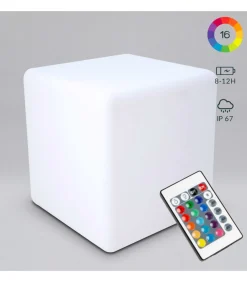 Kubus led verlichting 30 cm