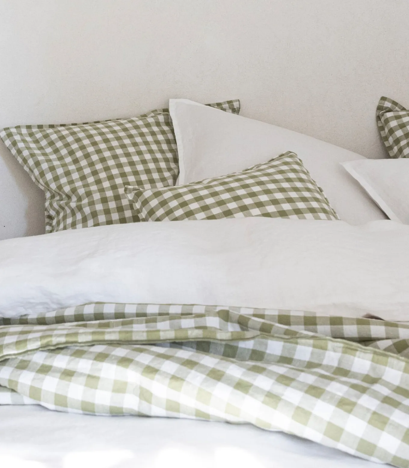 Kussensloop van katoen en linnen, PASSIE VOOR VICHY