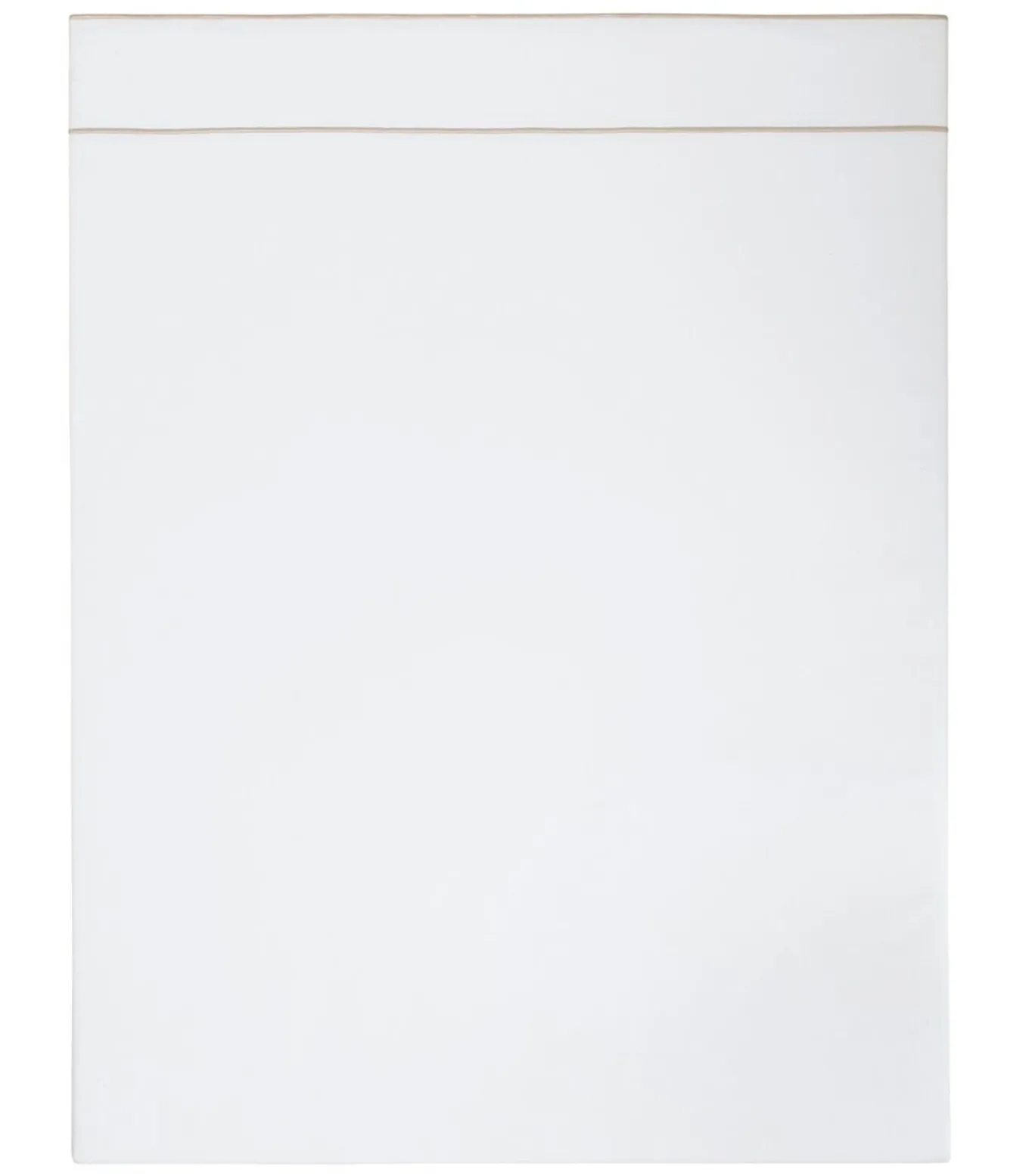 Laken | Louvre - Blanc/Sable