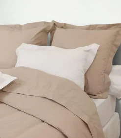 Laken in wit perkalkatoen 270x290 cm