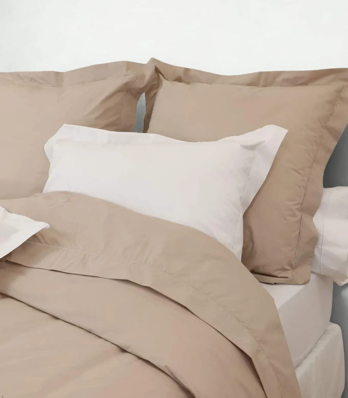 Laken in wit perkalkatoen 270x290 cm