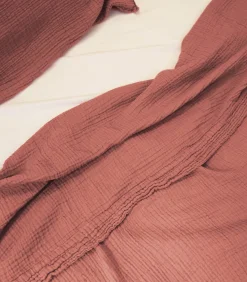 Laken van katoengaas, SIMPEL GEKREUKT