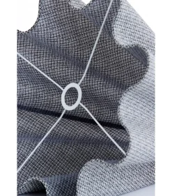 Lampenkap Bezaha - Zwart - 35x10,5x20cm