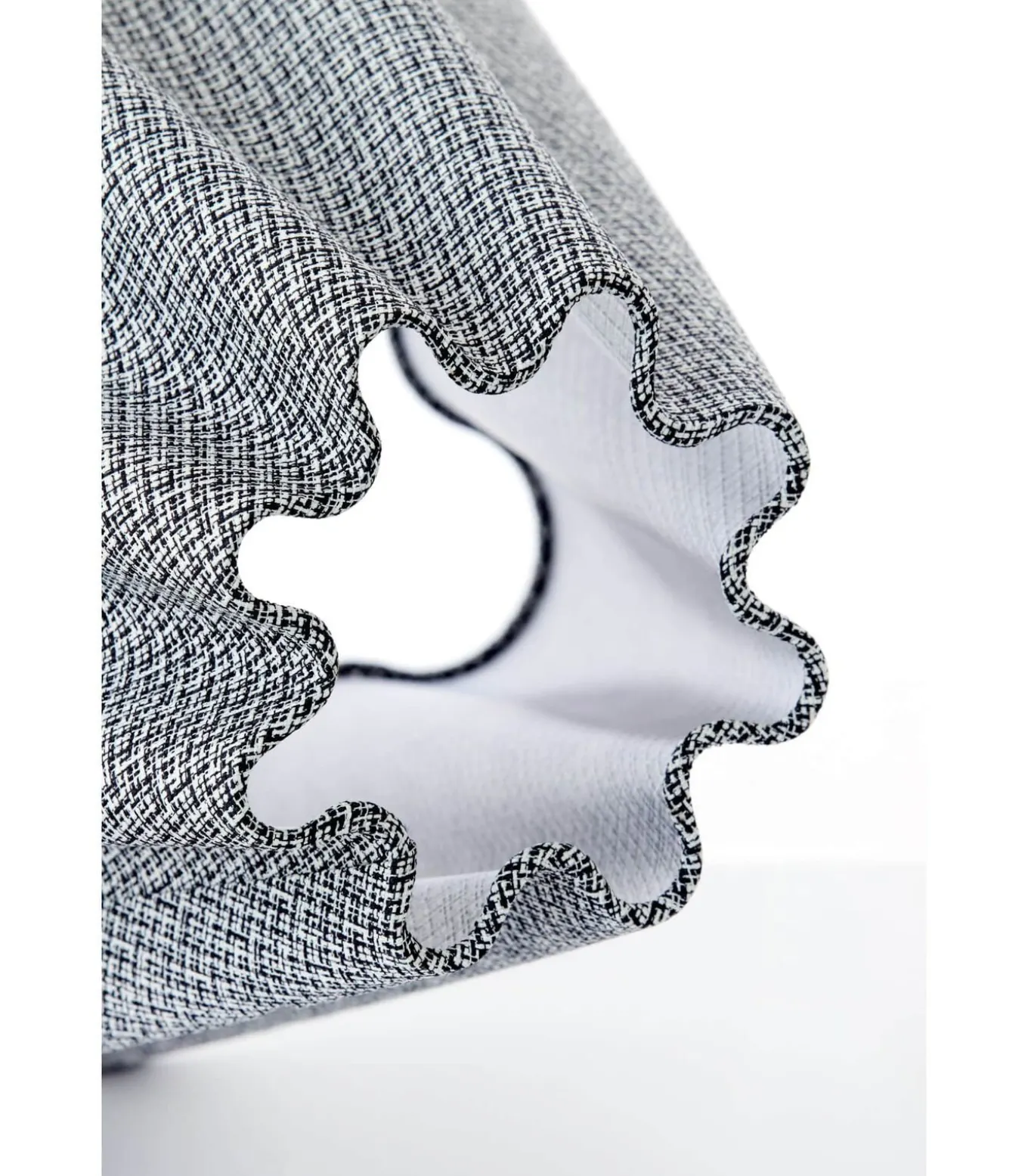 Lampenkap Bezaha - Zwart - 40x15x36cm