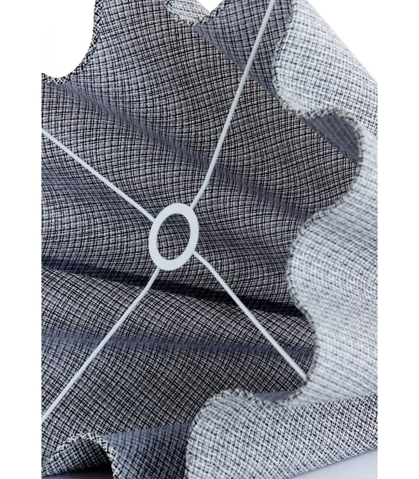 Lampenkap Bezaha - Zwart - 40x15x36cm