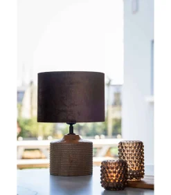 Lampenkap Gemstone - Bruin - 25x25x18cm