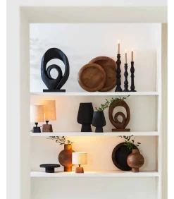 Lampenkap Livigno - Bruin - 21x17.5x23cm