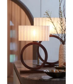 Lampenkap ovaal Disli - Crème - 45x21x22cm