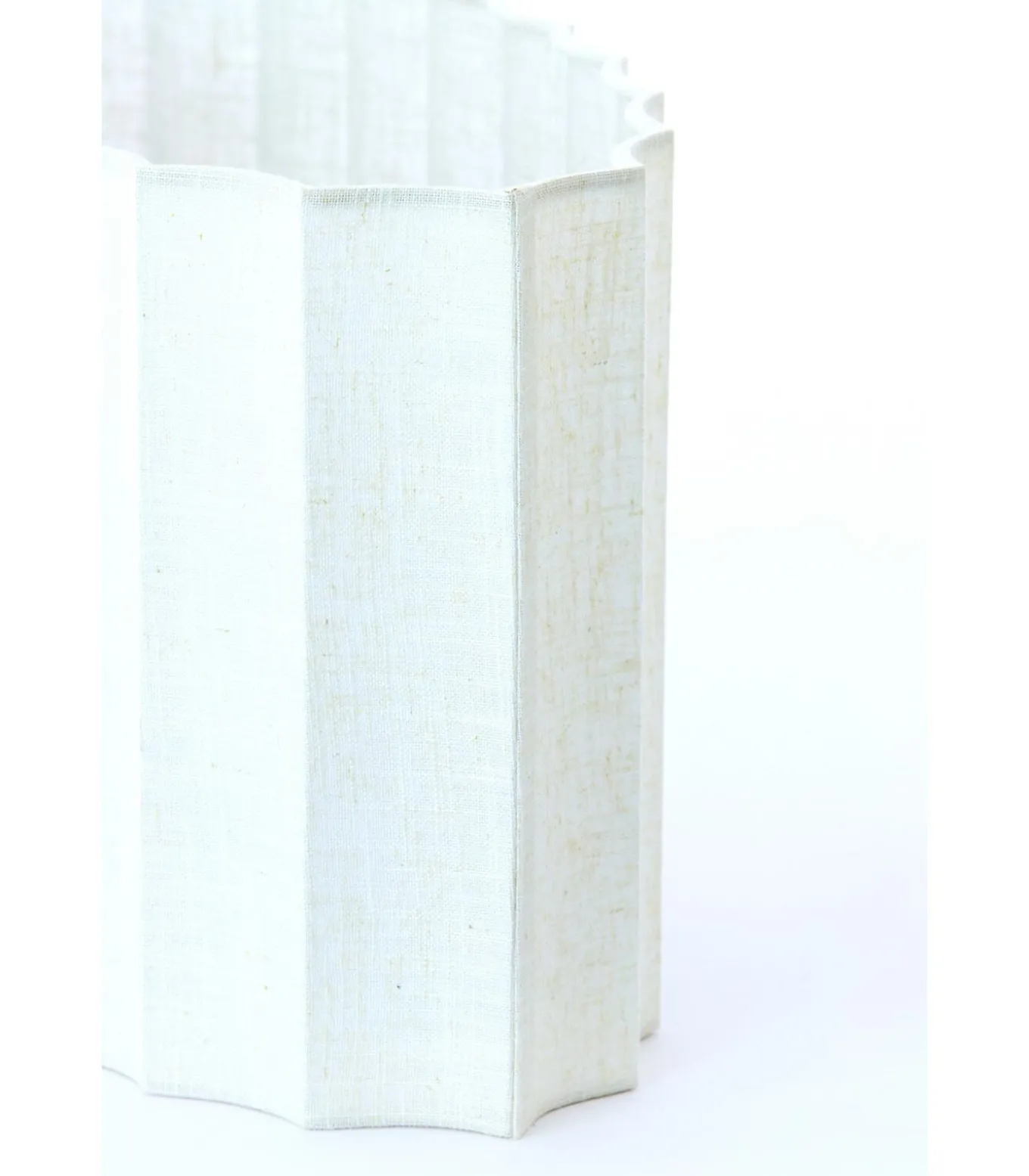 Lampenkap ovaal Disli - Wit - 58x24x27cm