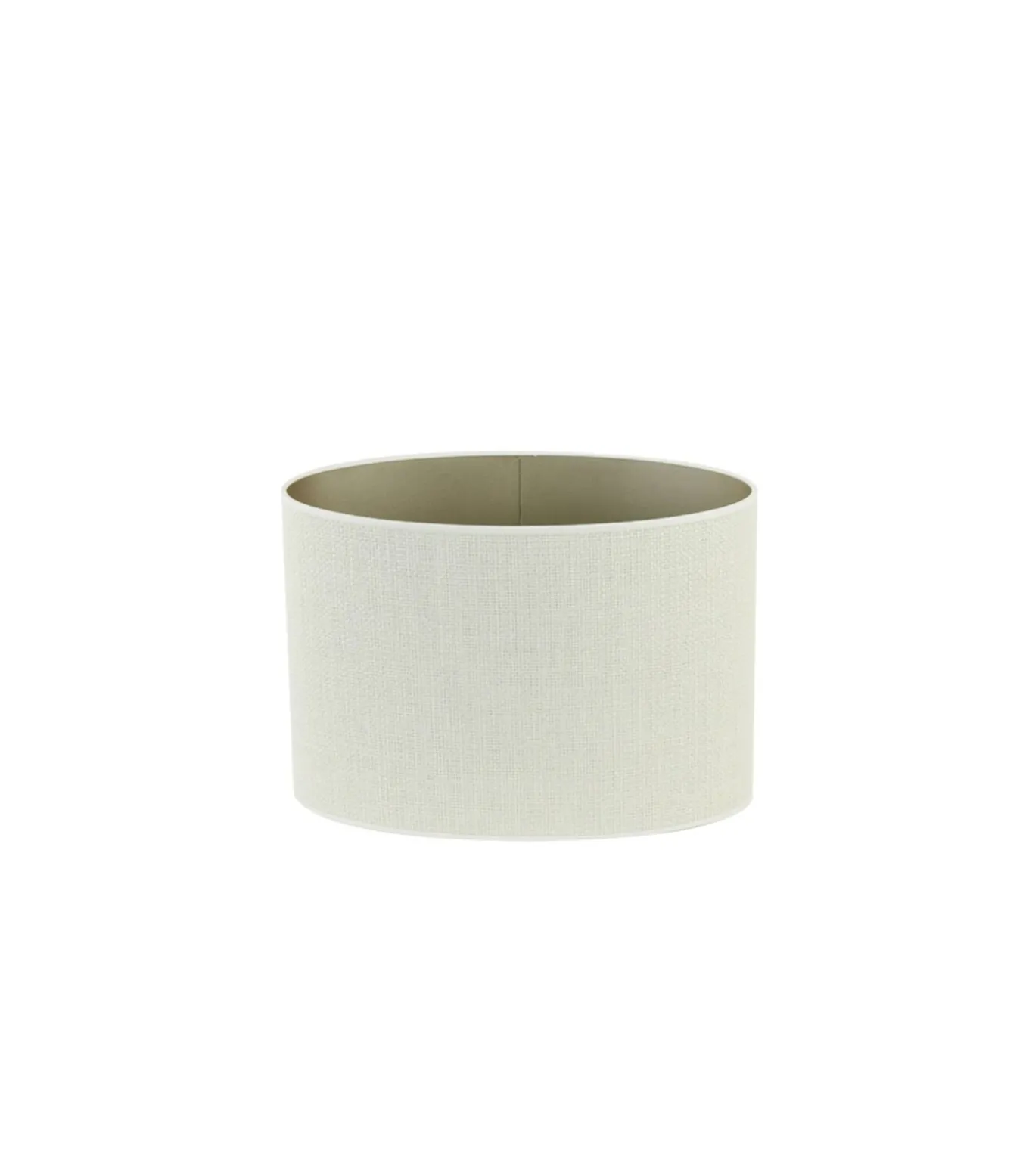 Lampenkap Ovaal Saverna - Eiwit - 30x15x25cm