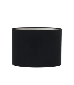 Lampenkap Ovaal Velours - Zwart - 30x15x25cm