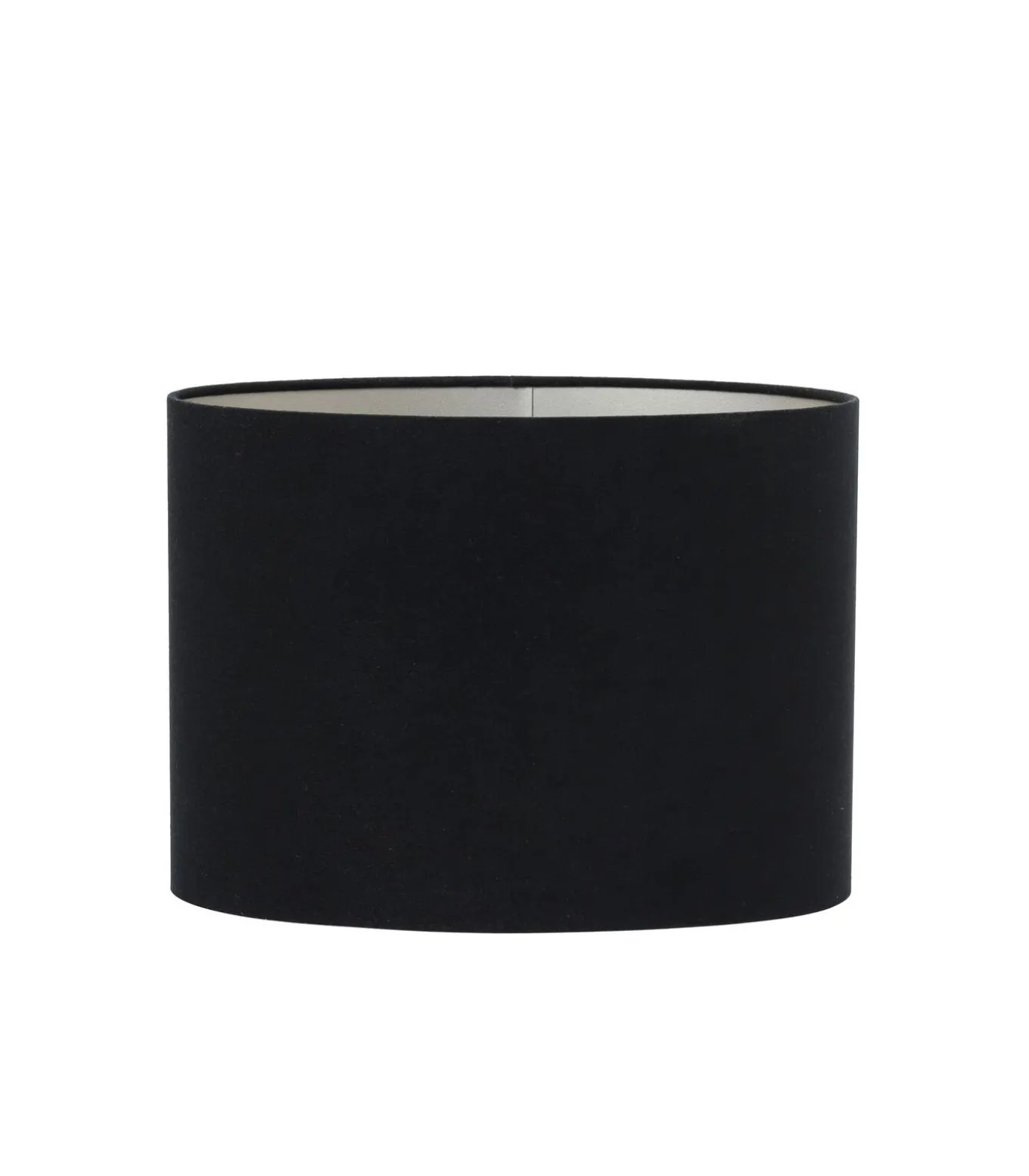 Lampenkap Ovaal Velours - Zwart - 30x15x25cm